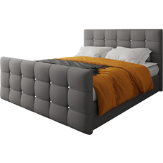 Svarta Sängar Trademax Kleos Continental Bed 140x200cm