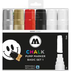 Molotow Chalk Marker 15 mm Basic 6 Set