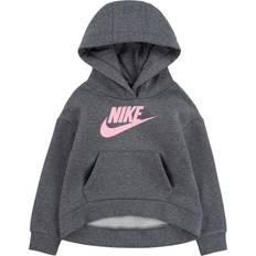 Nike Hoodies Nike Little Kid's Sportswear Club Fleece Pullover Hoodie - Carbon Heather