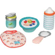 Manhattan Toy Plastleksaker Dockor & Dockhus Manhattan Toy Baby Stella Feeding Set, Multicolor One Size