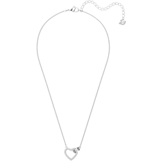 Swarovski Justerbar storlek Halsband Swarovski Lovely Necklace - Silver/Transparent