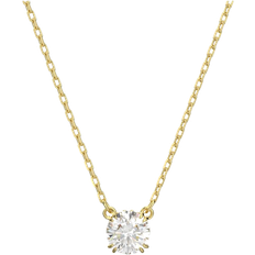 Swarovski Justerbar storlek Halsband Swarovski Constella Pendant Necklace - Gold/Transparent