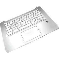 HP Silver Surfplattafodral HP Top Cover Bærbar tastatur til udskiftning Sølv