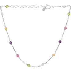 Turmalin Armband Pernille Corydon Rainbow Bracelet - Silver/Multicolour