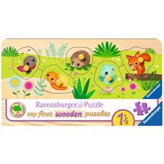 Ravensburger Knoppussel Ravensburger My First Wooden Puzzle 5 Pieces