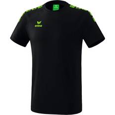 Erima Essential 5-C T-shirt Unisex - Black/Green Gecko