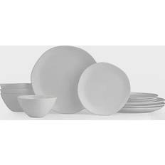 Sophie Conran Arbor Grey 12 Piece Tableware Set Servis 12st
