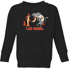 Kid's I Am Weasel Characters Sweatshirt - Black