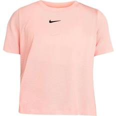 Nike Dam - Elastan/Lycra/Spandex - Rosa T-shirts Nike Court Advantage T-shirt - Apricot