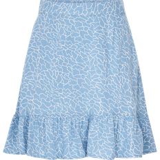 Pieces New Mini Skirt - Placid Blue
