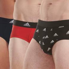 Adidas Herr - Röda Underkläder adidas 3-pack Active Flex Cotton Brief