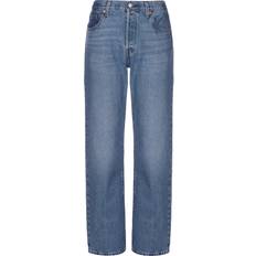 Levi's Blåa - Dam - Skinnjackor - W28 Jeans Levi's 501 90'S Original Jeans