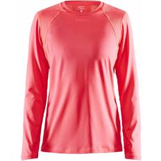 Rosa T-shirts Craft Sportswear ADV Essence LS Tee W - Pink