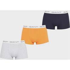 Gant Blåa Kalsonger Gant 6-pack Essential Basic CS Trunks Grey/Black