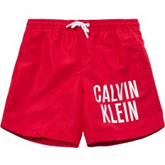 Calvin Klein Badbyxor Calvin Klein Boy's Intense Power Swim Shorts - Deep Crimson (KV0KV00006)