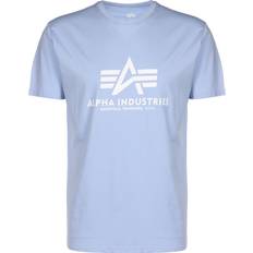 Alpha Industries XXS T-shirts & Linnen Alpha Industries Basic T-shirt - Light Blue
