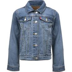 Viskos Jackor Barnkläder Levi's Kid's Stretch Trucker Jacket - Matter of Fact/Blue (865500006)