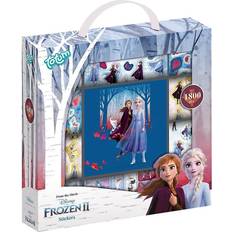 Disney 1800st Klistermärken Totum Frozen 2 Sticker Box Med Ritblock
