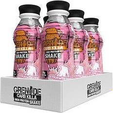 Grenade Drycker Grenade Carb Killa Shake Strawberries &Amp; Cream (6X500Ml Bottles, Total 3000 Ml)