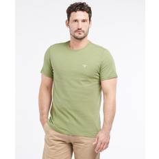 Barbour S T-shirts Barbour Lifestyle Sports Tee Burnt Olive