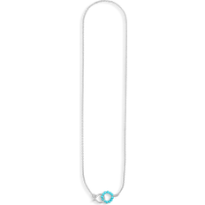 Jane Kønig Bermuda Necklace - Silver/Turquoise