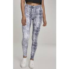 Urban Classics Women's Ladies Pattern Leggings, Snake