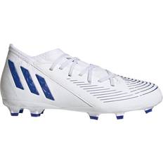 Adidas 3 - Herr Fotbollsskor adidas Predator Edge.3 Firm - Cloud White/Hi-Res Blue/Cloud White