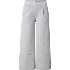 Ichi Women's IHKATE SUS Wide PA Casual Pants, 200318/Grey Melange