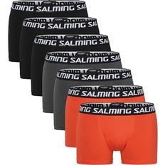 Salming Svarta Kalsonger Salming Sarek Boxer 7-pack - Black/Grey/Orange