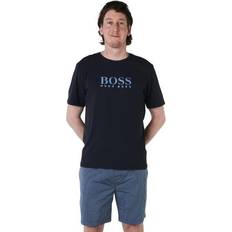 Hugo Boss Sovplagg Hugo Boss Urban Short Pyjama Black/White
