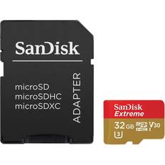 SanDisk Extreme MicroSDHC V30 U3 90MB/s 32GB