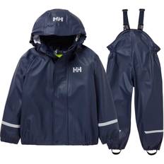 98 Regnkläder Barnkläder Helly Hansen Kid's Bergen 2.0 Pu Rainset - Navy