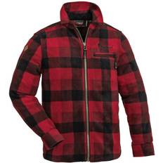 Ficka Fleecekläder Pinewood Kid's Canada Fleece Shirt - Red/Black