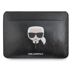 Karl Lagerfeld Svarta Datorväskor Karl Lagerfeld Huvudpräglat datorfodral 16 Svart
