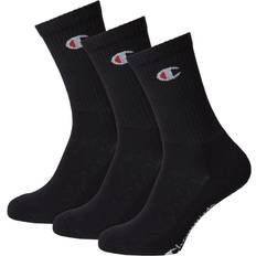 Champion Dam Kläder Champion Crew Socks 3-pack - Black