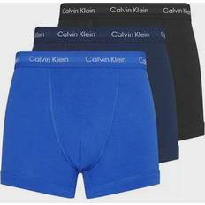 Calvin Klein Blåa - Herr Kalsonger Calvin Klein Pack Cotton Stretch Trunks
