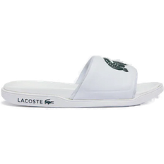 Lacoste Slides Lacoste Croco Dualiste - White/Dark Green