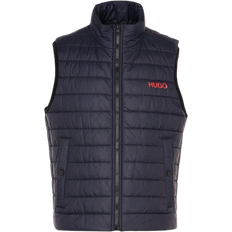 Hugo Boss Herr - Shell Jackets Ytterkläder Hugo Boss Bentino Gilet Vest - Blue