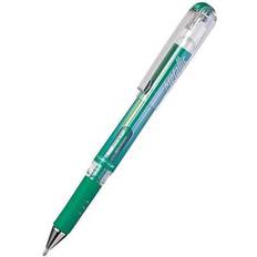 Pentel Hybrid Gel Grip DX Green 12pcs