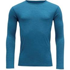 Devold Träningsplagg Underställ Devold Breeze Merino 150 Shirt Men - Blue Melange