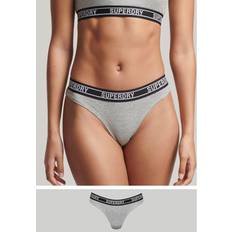 Superdry Bomberjackor - Dam Kläder Superdry Organic Cotton Blend Logo Bikini Briefs