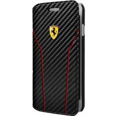 Ferrari Plånboksfodral Ferrari Fodral iPhone 7 Plus 8 Plus Svart