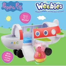 Peppa Pig Flygplan Peppa Pig Weebles Push Along Wobbly Plane