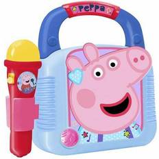 Peppa Pig "Musikalisk Leksak 22 x 23 x 7 cm MP3 Mikrofon"