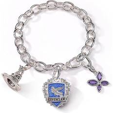 Noble Collection Harry Potter Charm Armband Lumos Ravenclaw (silver plated)