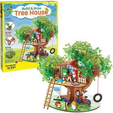 Faber-Castell Leksaker Faber-Castell Creativity for Kids Build & Grow Tree House Kit By Michaels Multicolor