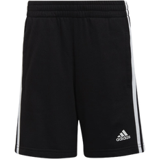 adidas Kid's Essentials 3-Stripes Shorts - Black/White (H65791)