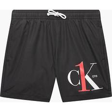 Calvin Klein Badbyxor Calvin Klein Boy's Swim Shorts - Pvh Black ( KV0KV00017)