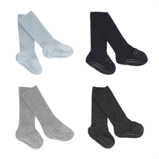 Go Baby Go Antislip Bamboo Socks Combo Box 4-pack - Sky Blue