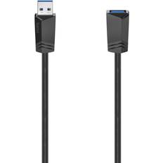 3.0 - USB A-USB A - USB-kabel Kablar Hama USB A-USB A 3.0 M-F 1.5m
